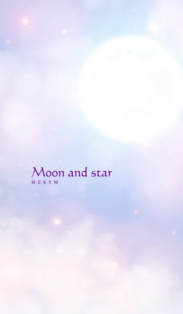 [LINE着せ替え] Moon and star 17 -MEKYM-の画像1