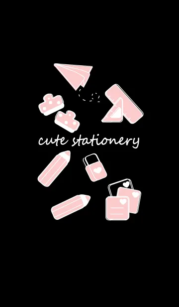 [LINE着せ替え] Cute stationery 7 ^^の画像1