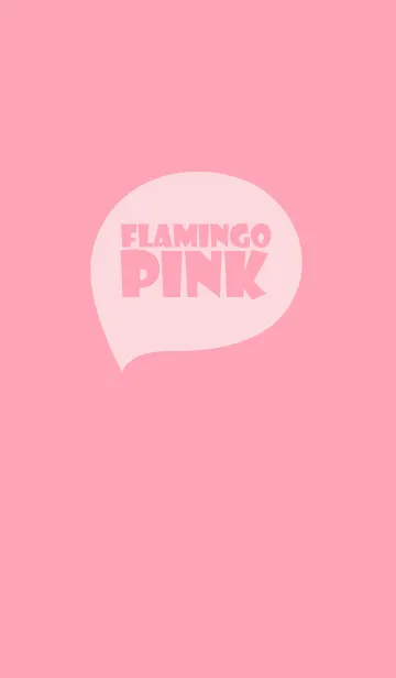 [LINE着せ替え] flamingo pink Theme (jp)の画像1