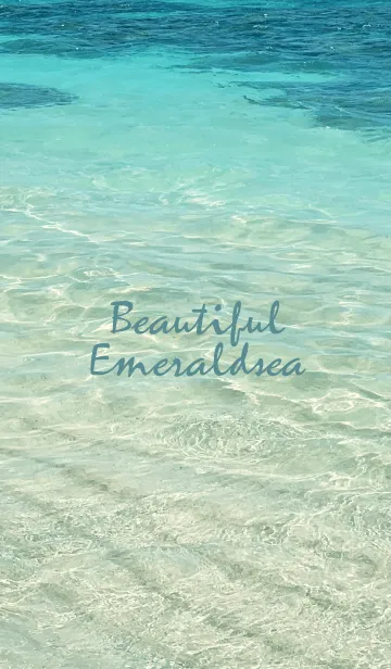 [LINE着せ替え] Beautiful Emeraldsea 13 -MEKYM-の画像1