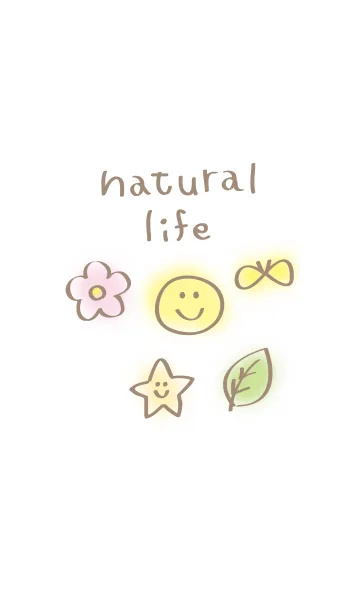 [LINE着せ替え] natural life 着せかえの画像1