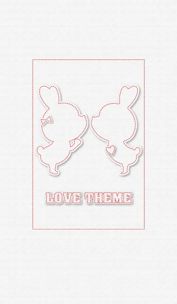 [LINE着せ替え] Stitch Love Theme 8.の画像1