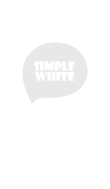 [LINE着せ替え] white white (jp)の画像1