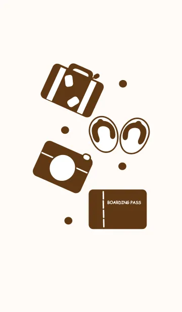 [LINE着せ替え] Cute traveling items theme 7の画像1