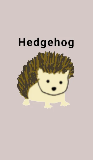 [LINE着せ替え] Hedgehog and friendsの画像1