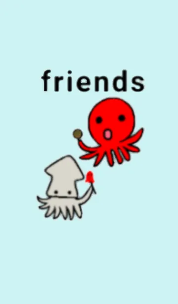 [LINE着せ替え] creature friendsの画像1