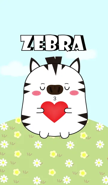 [LINE着せ替え] I'm Pretty Zebra Theme (jp)の画像1