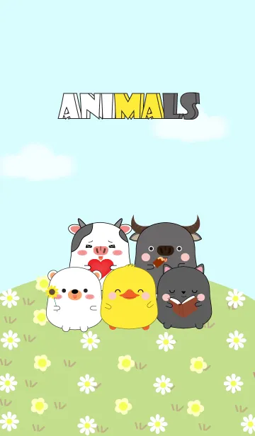 [LINE着せ替え] Love Cute Fat Animals 2 (jp)の画像1