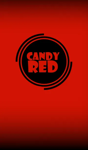 [LINE着せ替え] candy red and black theme v.4 (jp)の画像1
