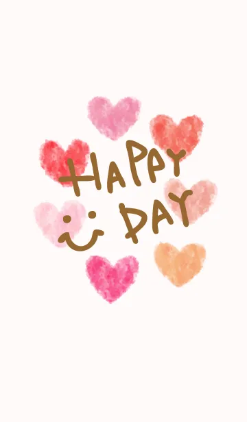 [LINE着せ替え] ハート-スマイル6-の画像1