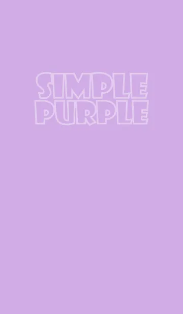 I Love Purple theme (jp)の着せ替えメイン画像