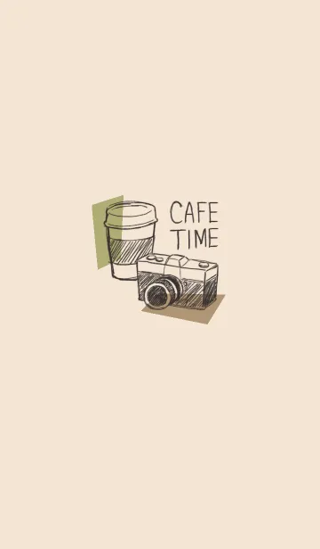 [LINE着せ替え] CAFE TIME -day-の画像1