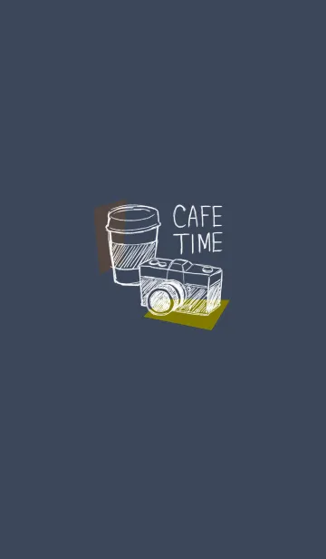 [LINE着せ替え] CAFE TIME -night-の画像1
