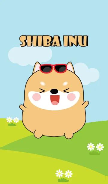 [LINE着せ替え] Lovely Fat Shiba Inu Theme (jp)の画像1