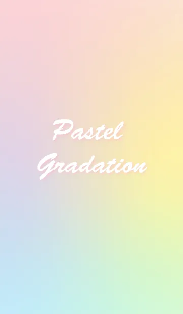 [LINE着せ替え] Pastel Gradationの画像1