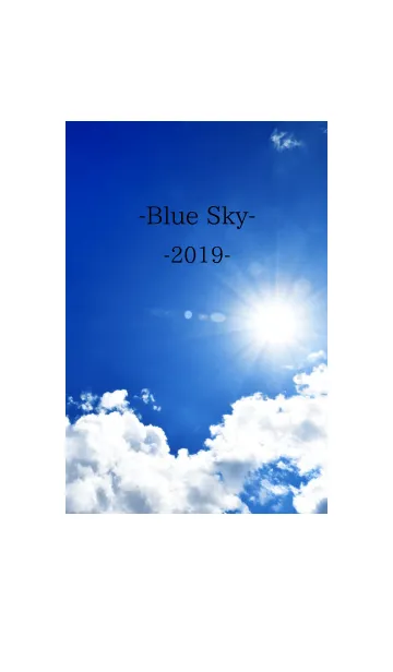 [LINE着せ替え] Blue Sky ～8～の画像1