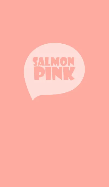 [LINE着せ替え] salmon pink theme (jp)の画像1