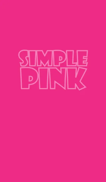 [LINE着せ替え] I Love Pink theme (jp)の画像1