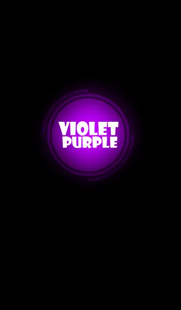 Violet purple in black theme vr.3 (jp)の着せ替えメイン画像