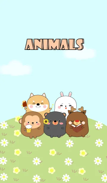 [LINE着せ替え] Love Cute Fat Animals3 (jp)の画像1