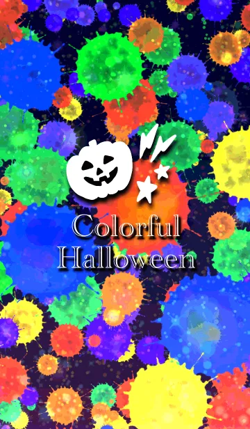 カラフルスプラッシュ★ハロウィンの着せ替えメイン画像