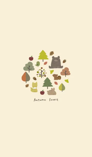 [LINE着せ替え] *Autumn Forest*の画像1