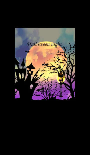 [LINE着せ替え] ハロウィンの夜の世界の画像1