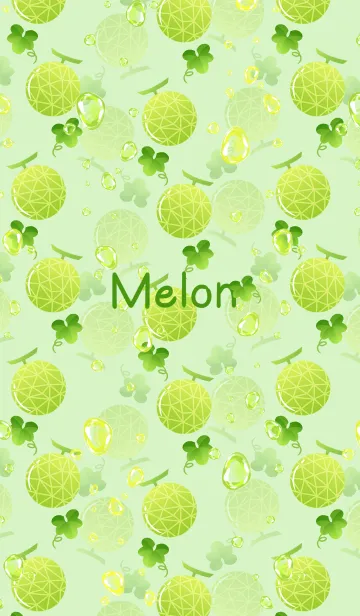 [LINE着せ替え] メロンソーダ -Green-の画像1