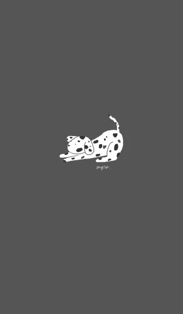 [LINE着せ替え] Dalmatian dogsの画像1