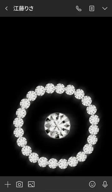 [LINE着せ替え] ダイアモンド 宝石シリーズ1の画像3