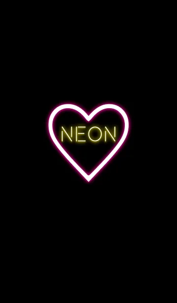 [LINE着せ替え] シンプル NEON Styleの画像1