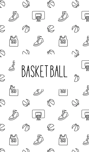 [LINE着せ替え] 1*line Basketball2の画像1