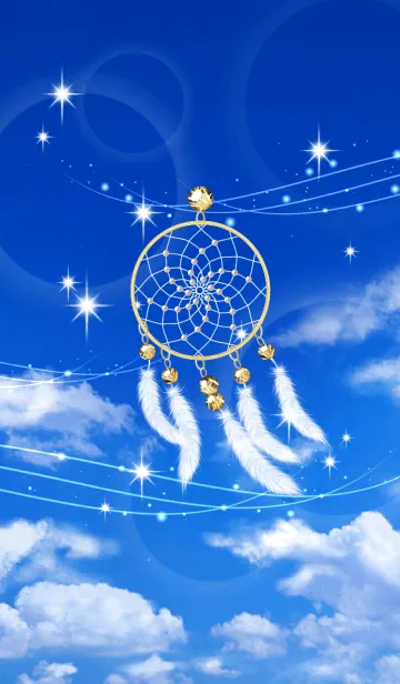 [LINE着せ替え] 運気アップ❤︎Dreamcatcher Rutile Quartzの画像1