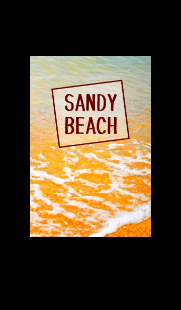 [LINE着せ替え] Sandy beach☆ 24の画像1