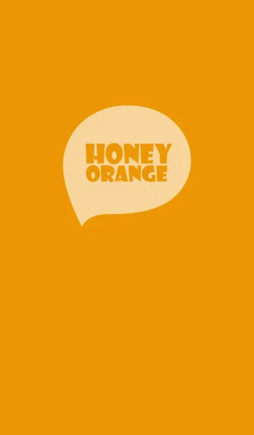 [LINE着せ替え] honey orange Theme v.1 (jp)の画像1