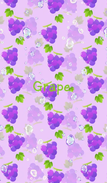 [LINE着せ替え] グレープソーダ -Purple-の画像1