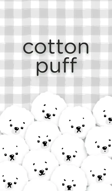 [LINE着せ替え] Fluffy Puffの画像1