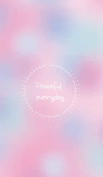 [LINE着せ替え] Peaceful everydayの画像1