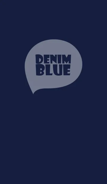 [LINE着せ替え] denim blue (jp)の画像1