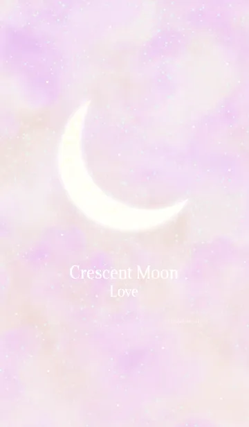 [LINE着せ替え] Crescent Moon Loveの画像1