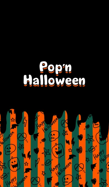 [LINE着せ替え] Pop'n halloween！ @ハロウィン2019の画像1