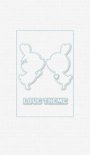 [LINE着せ替え] Stitch Love Theme 12.の画像1