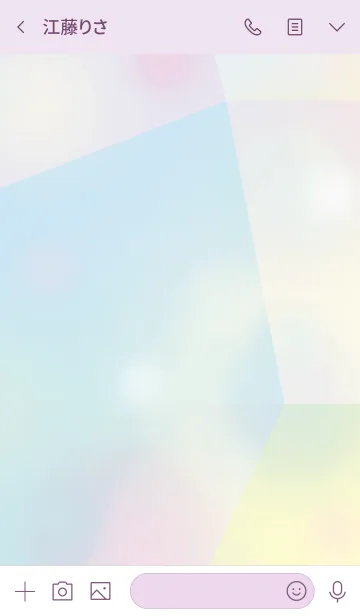 [LINE着せ替え] Pastel and clearの画像3