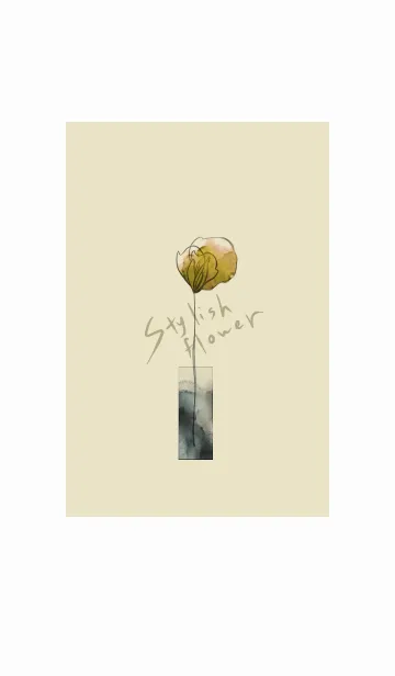 [LINE着せ替え] 大人女子向け・落ち着いた色合いの花の画像1