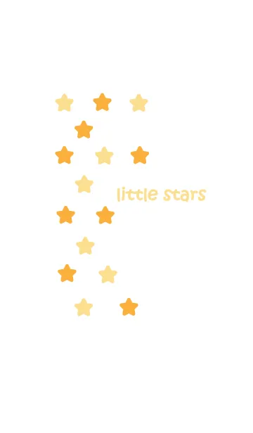 [LINE着せ替え] Little stars theme 7の画像1