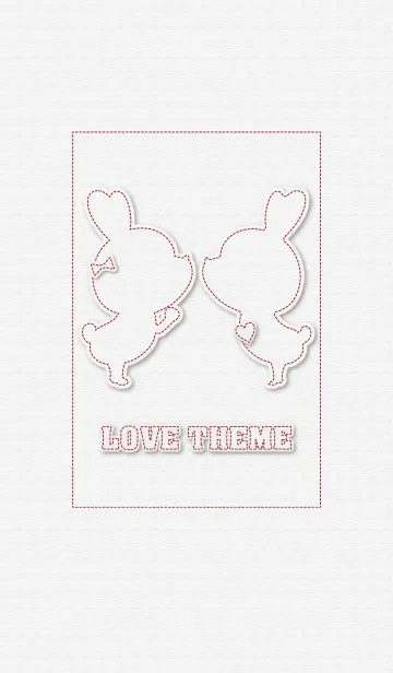 [LINE着せ替え] Stitch Love Theme 13.の画像1