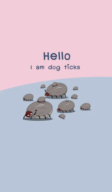 [LINE着せ替え] I am dog ticksの画像1