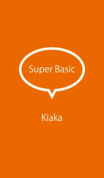 [LINE着せ替え] Super Basic Kiakaの画像1