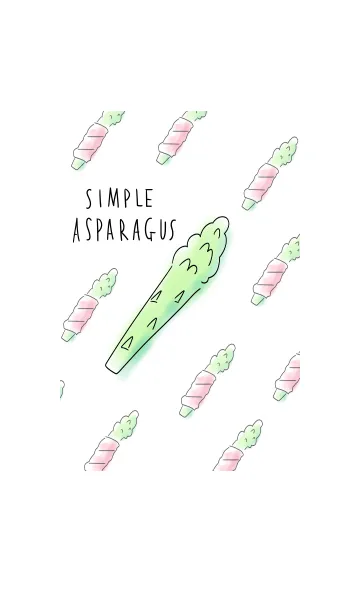 [LINE着せ替え] シンプル あすぱらの画像1