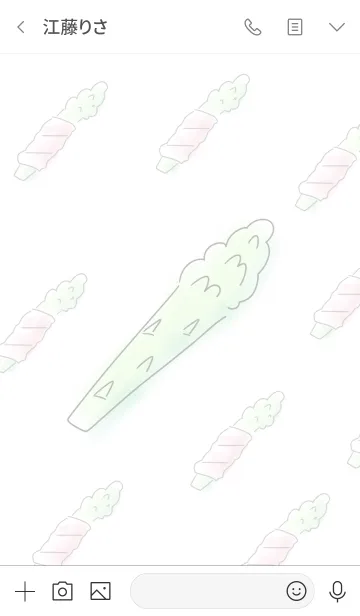 [LINE着せ替え] シンプル あすぱらの画像3